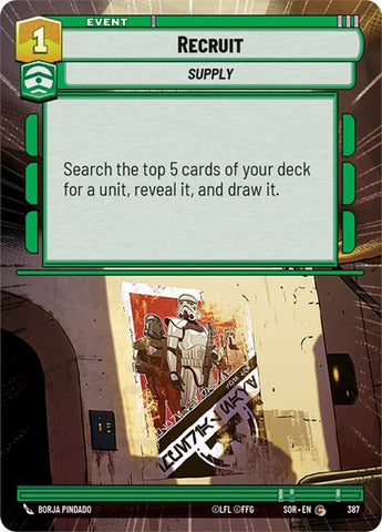 Recruit - Hyperspace (Spark of Rebellion)(SOR-387/510)(C)
