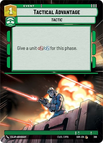 Tactical Advantage - Hyperspace (Spark of Rebellion)(SOR-388/510)(C)
