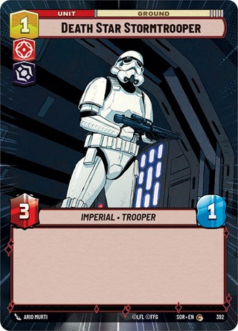 Death Star Stormtrooper - Hyperspace - Foil (Spark of Rebellion)(SOR-392/510)(C)