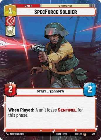 SpecForce Soldier - Hyperspace (Spark of Rebellion)(SOR-403/510)(C)
