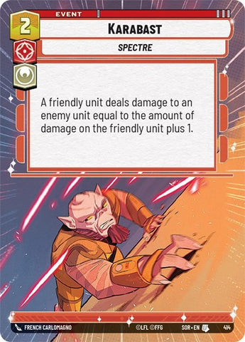 Karabast - Hyperspace - Foil (Spark of Rebellion)(SOR-414/510)(U)