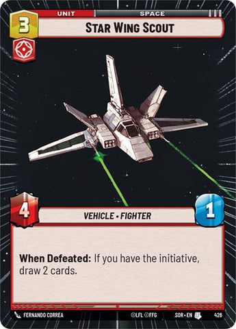 Star Wing Scout - Hyperspace - Foil (Spark of Rebellion)(SOR-426/510)(U)