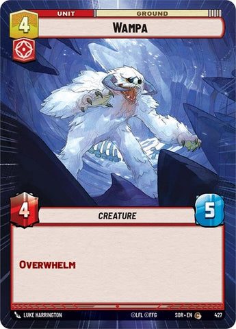 Wampa - Hyperspace - Foil (Spark of Rebellion)(SOR-427/510)(C)