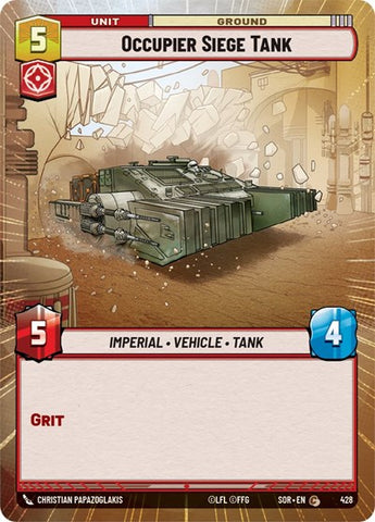 Occupier Siege Tank - Hyperspace (Spark of Rebellion)(SOR-428/510)(C)