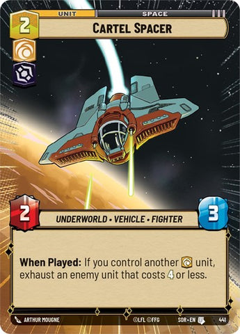 Cartel Spacer - Hyperspace (Spark of Rebellion)(SOR-441/510)(U)