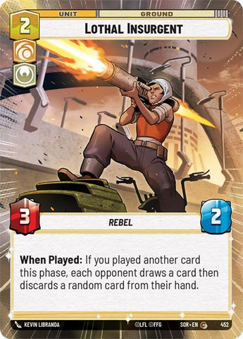 Lothal Insurgent - Hyperspace - Foil (Spark of Rebellion)(SOR-452/510)(C)