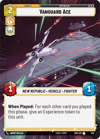 Vanguard Ace - Hyperspace - Foil (Spark of Rebellion)(SOR-453/510)(U)