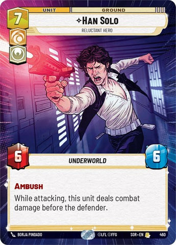 Han Solo, Reluctant Hero - Hyperspace (Spark of Rebellion)(SOR-460/510)(R)