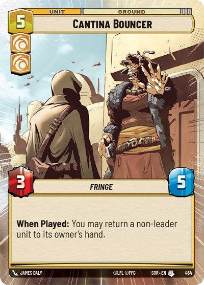 Cantina Bouncer - Hyperspace - Foil (Spark of Rebellion)(SOR-464/510)(U)