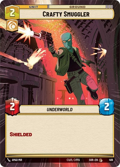Crafty Smuggler - Hyperspace - Foil (Spark of Rebellion)(SOR-469/510)(C)