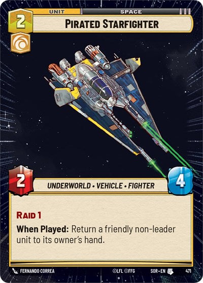 Pirated Starfighter - Hyperspace (Spark of Rebellion)(SOR-471/510)(U)