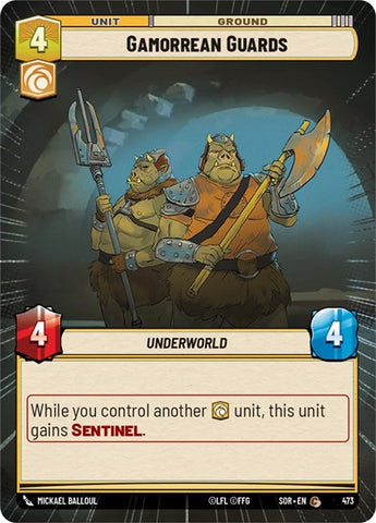 Gamorrean Guards - Hyperspace - Foil (Spark of Rebellion)(SOR-473/510)(C)