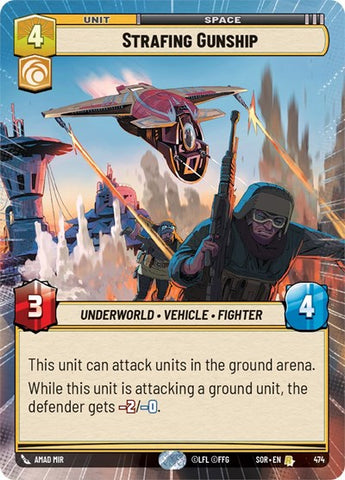 Strafing Gunship - Hyperspace (Spark of Rebellion)(SOR-474/510)(R)