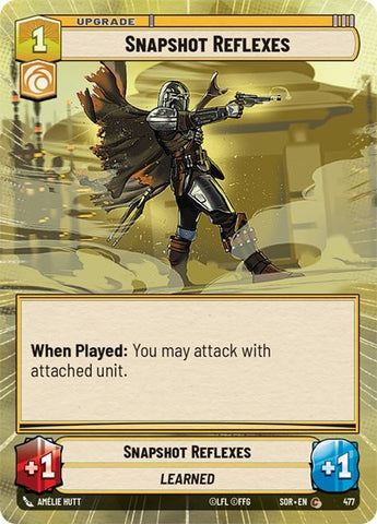 Snapshot Reflexes - Hyperspace - Foil (Spark of Rebellion)(SOR-477/510)(C)