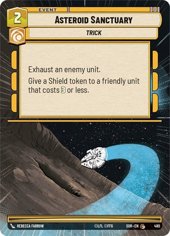 Asteroid Sanctuary - Hyperspace - Foil (Spark of Rebellion)(SOR-480/510)(C)