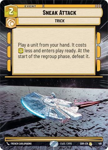 Sneak Attack - Hyperspace (Spark of Rebellion)(SOR-481/510)(R)