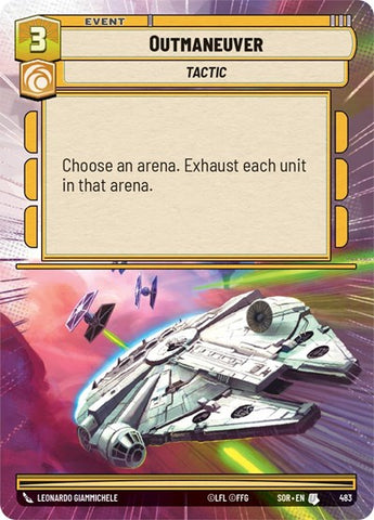 Outmaneuver - Hyperspace - Foil (Spark of Rebellion)(SOR-483/510)(U)