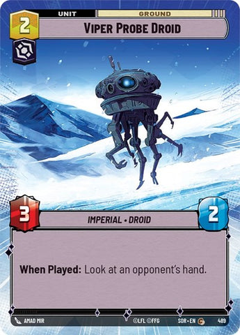Viper Probe Droid - Hyperspace - Foil (Spark of Rebellion)(SOR-489/510)(C)