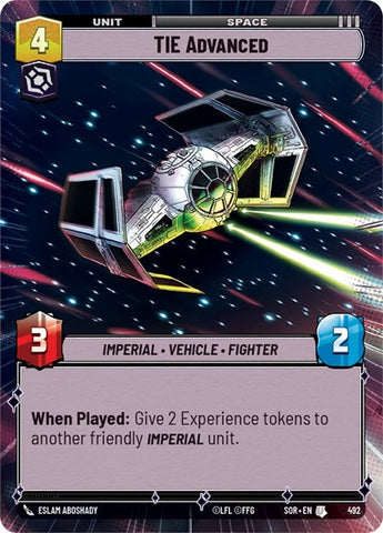 TIE Advanced - Hyperspace (Spark of Rebellion)(SOR-492/510)(U)