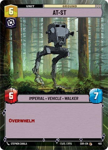 AT-ST - Hyperspace - Foil (Spark of Rebellion)(SOR-493/510)(C)