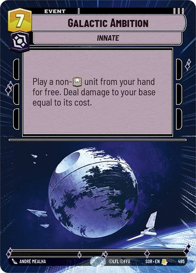 Galactic Ambition - Hyperspace (Spark of Rebellion)(SOR-495/510)(R)