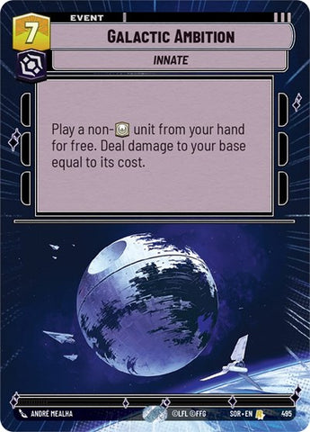 Galactic Ambition - Hyperspace (Spark of Rebellion)(SOR-495/510)(R)
