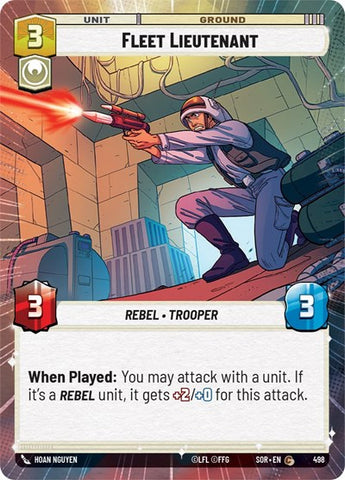 Fleet Lieutenant - Hyperspace (Spark of Rebellion)(SOR-498/510)(C)