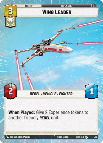 Wing Leader - Hyperspace - Foil (Spark of Rebellion)(SOR-499/510)(U)