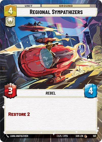 Regional Sympathizers - Hyperspace (Spark of Rebellion)(SOR-501/510)(C)