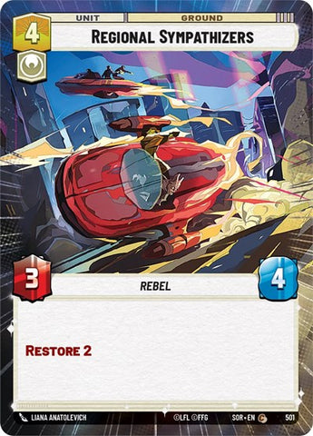 Regional Sympathizers - Hyperspace (Spark of Rebellion)(SOR-501/510)(C)