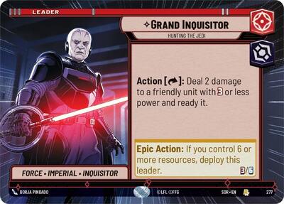 Grand Inquisitor, Hunting the Jedi - Hyperspace (Spark of Rebellion)(SOR-277/510)(R)
