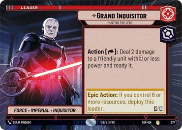 Grand Inquisitor, Hunting the Jedi - Hyperspace (Spark of Rebellion)(SOR-277/510)(R)