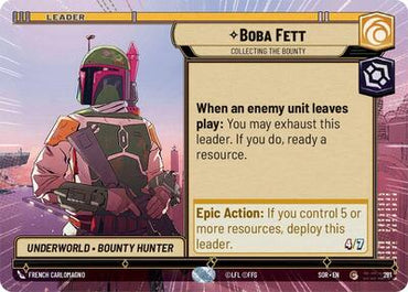 Boba Fett, Collecting the Bounty - Hyperspace (Spark of Rebellion)(SOR-281/510)(C)