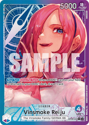 Vinsmoke Reiju (042) - Alternate Art - Foil (Wings of the Captain)(OP06-042)(L)