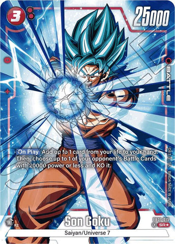 Son Goku [015] [Alternate Art] [Foil] (FB01-015)(SR)