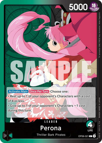 Perona (021) (Wings of the Captain)(OP06-021)(L)
