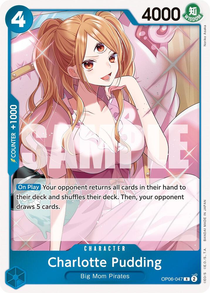 Charlotte Pudding - Foil (Wings of the Captain)(OP06-047)(R)