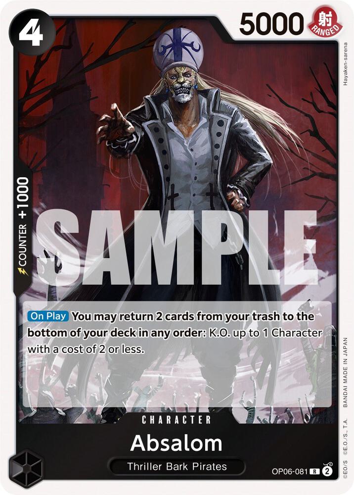 Absalom - Foil (Wings of the Captain)(OP06-081)(R)