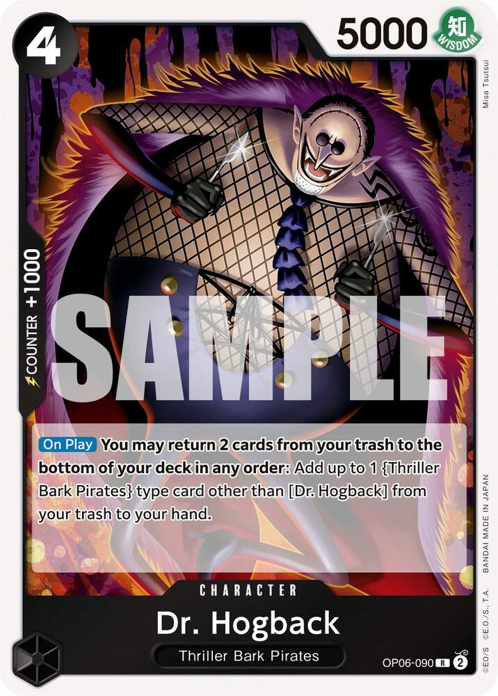 Dr. Hogback - Foil (Wings of the Captain)(OP06-090)(R)