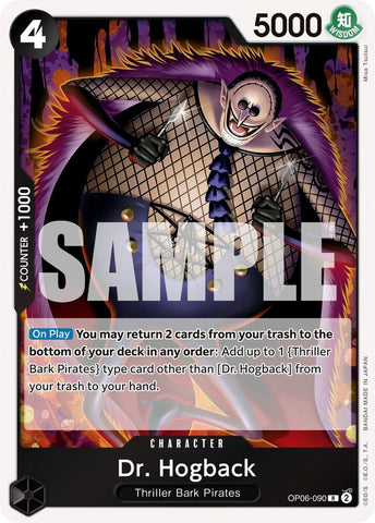 Dr. Hogback - Foil (Wings of the Captain)(OP06-090)(R)