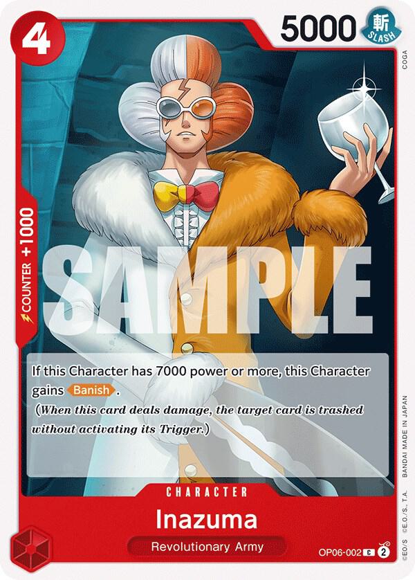Inazuma (Wings of the Captain)(OP06-002)(C)