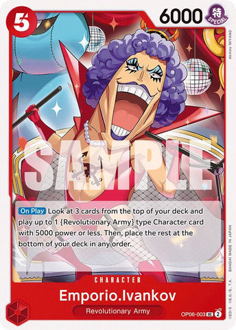 Emporio.Ivankov (Wings of the Captain)(OP06-003)(UC)