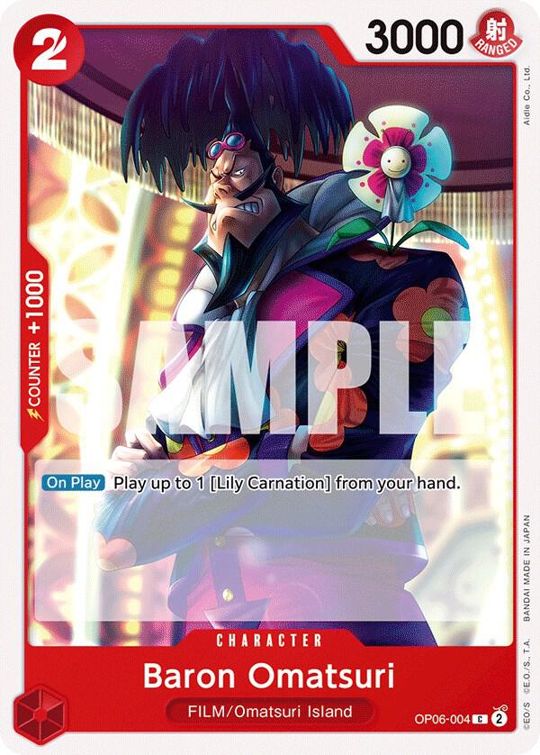 Baron Omatsuri (Wings of the Captain)(OP06-004)(C)