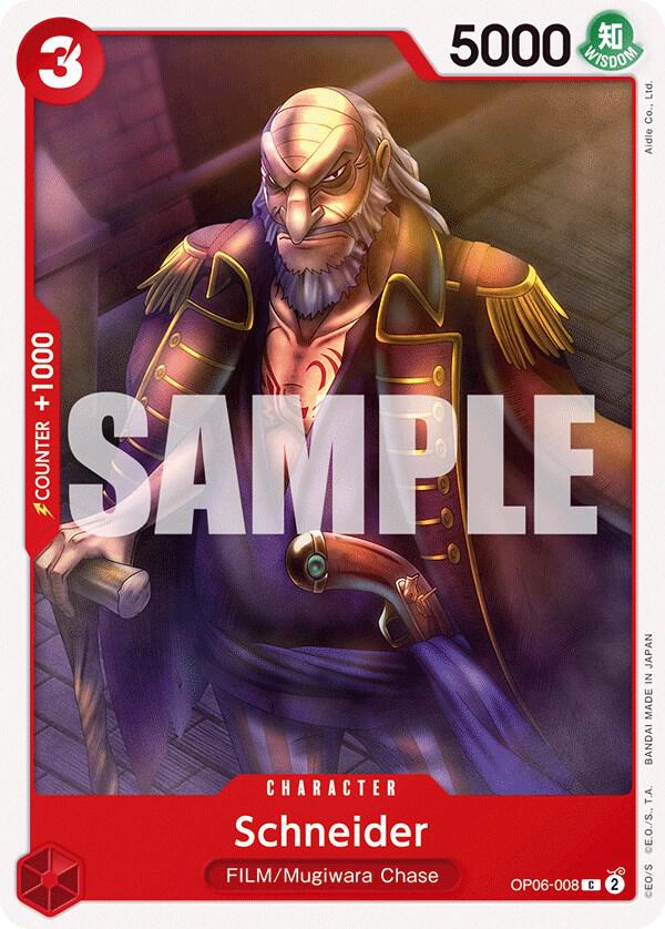Schneider (Wings of the Captain)(OP06-008)(C)