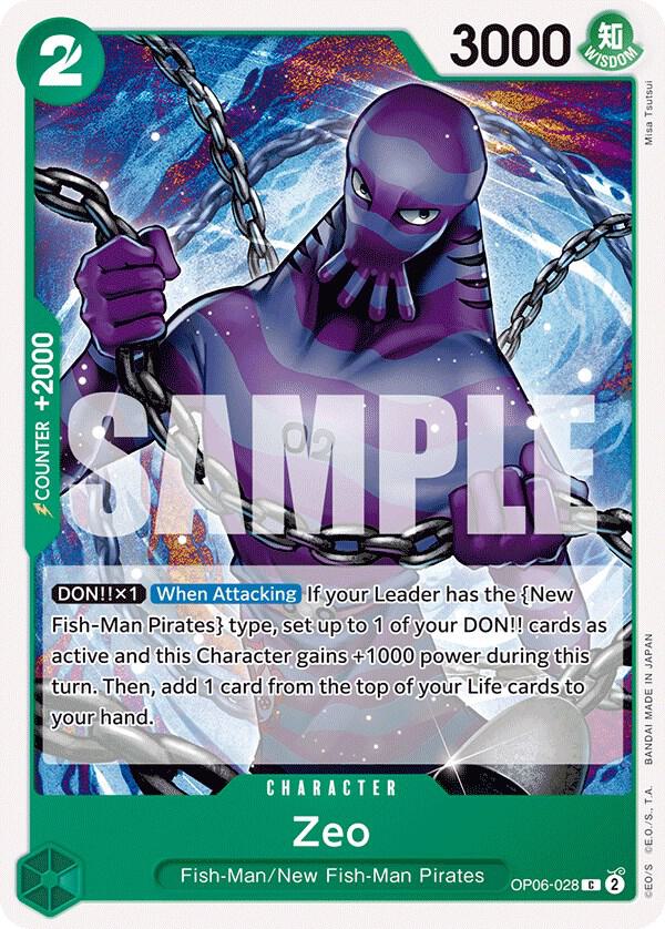Zeo (Wings of the Captain)(OP06-028)(C)