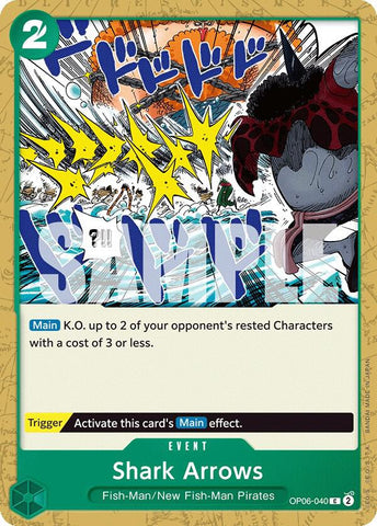 Shark Arrows (Wings of the Captain)(OP06-040)(C)
