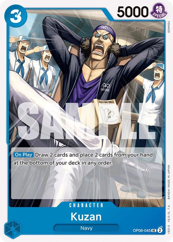 Kuzan (Wings of the Captain)(OP06-045)(UC)