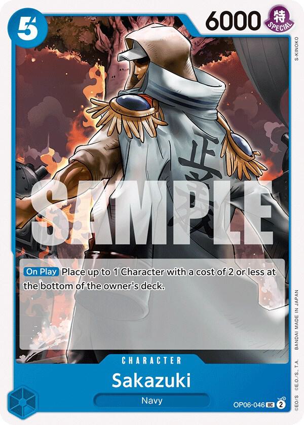 Sakazuki (Wings of the Captain)(OP06-046)(UC)