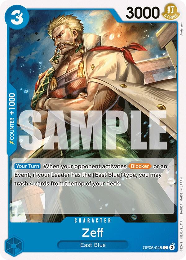 Zeff (Wings of the Captain)(OP06-048)(C)