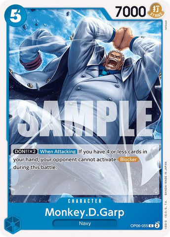 Monkey.D.Garp (Wings of the Captain)(OP06-055)(C)